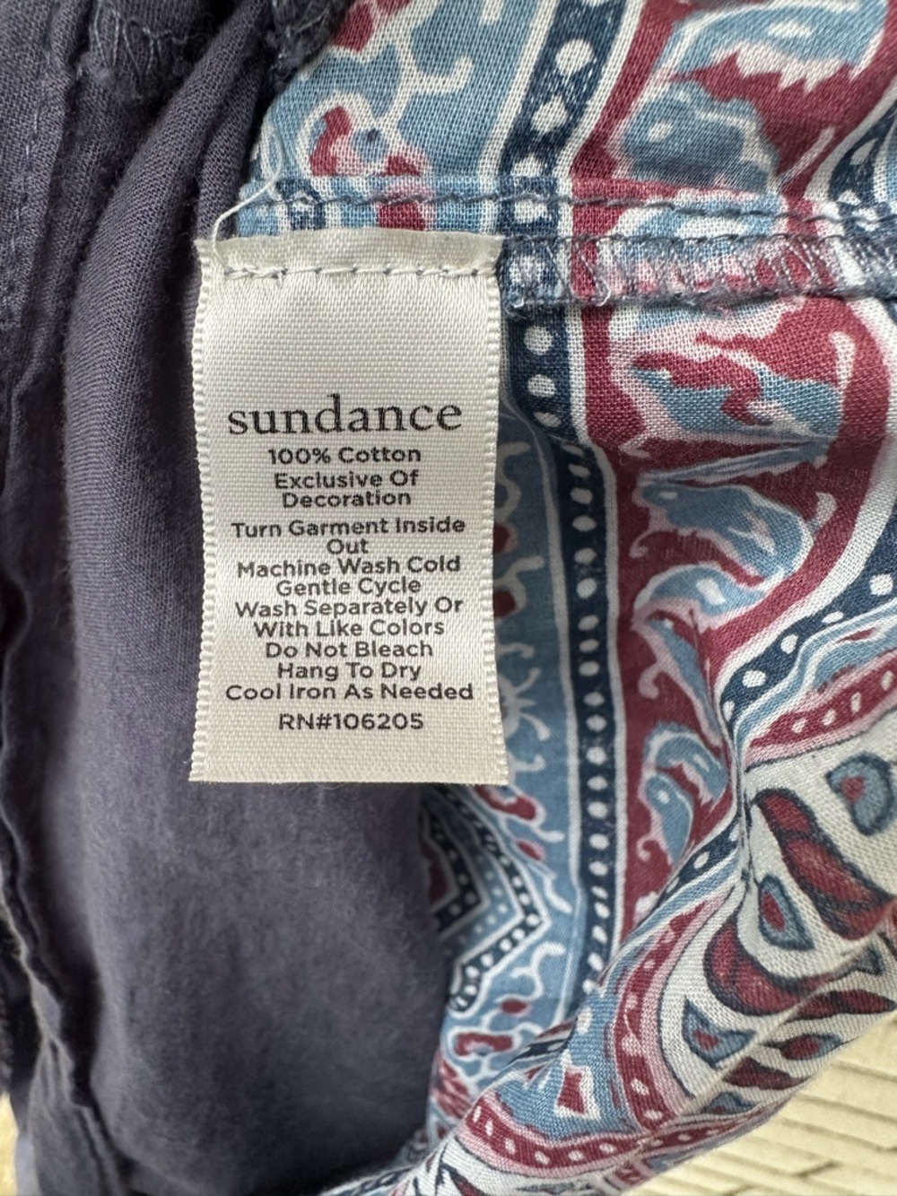Sundance Zuri Discovery Cotton Boho Mini Dress Mosaic Medallion XL Cottagecore - Picture 8 of 11
